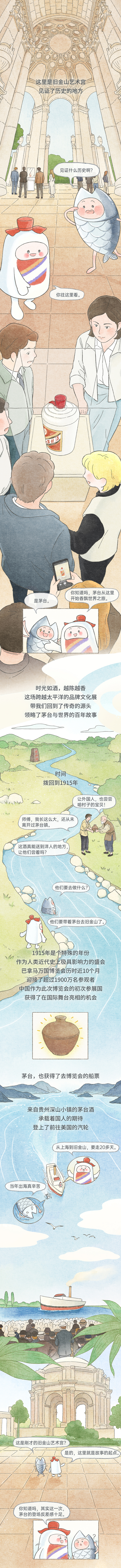 大鱼漫画｜穿越110年，一瓶酒的时光之路