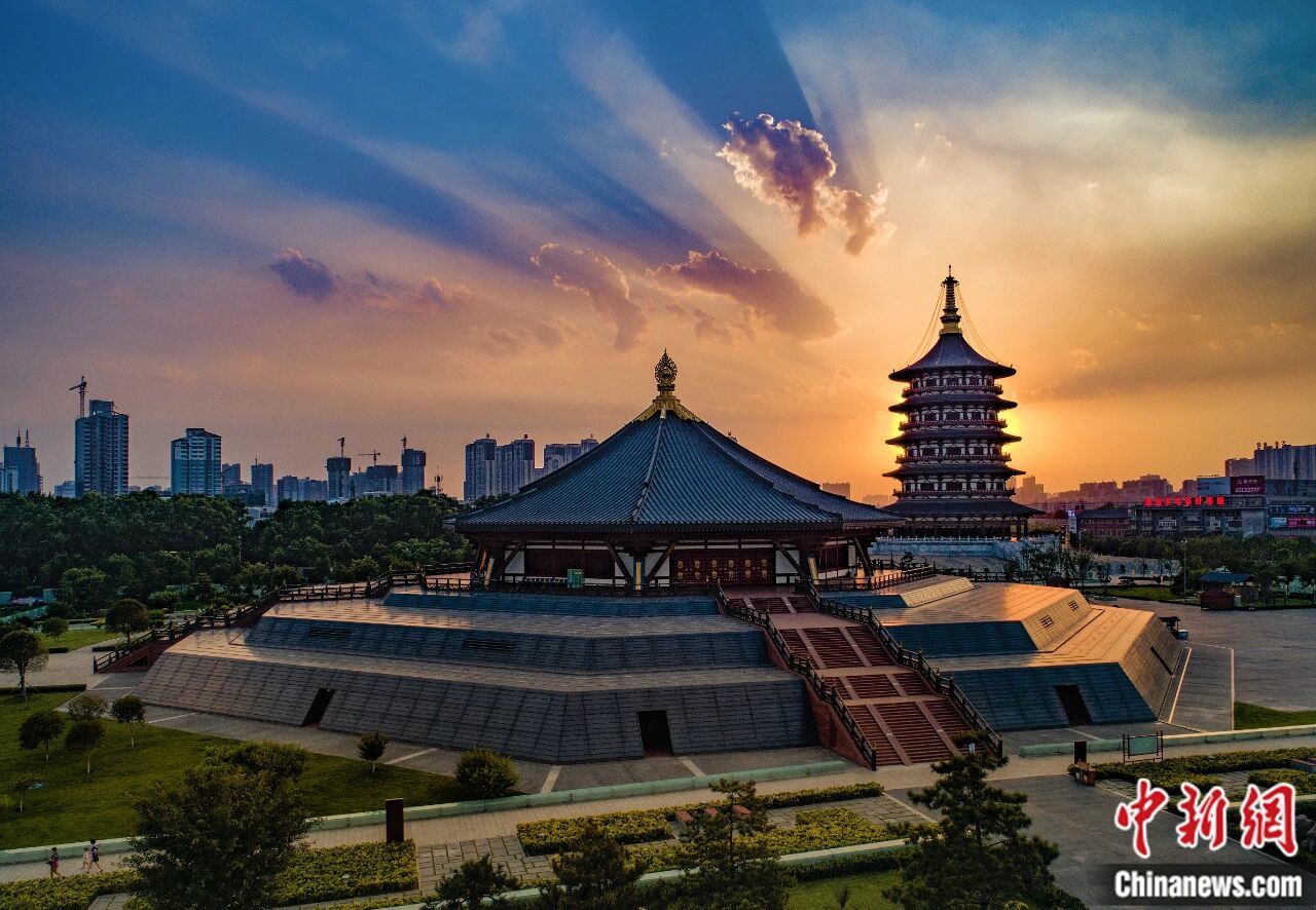 洛阳天堂明堂。 曾宪平 摄