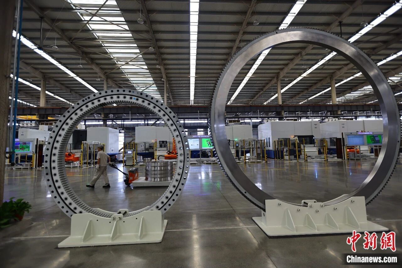 河南洛阳制造的轴承。 王中举 摄