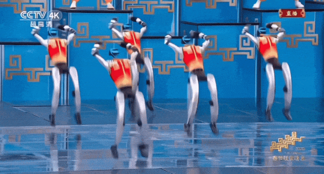 2026年春晚现场，机器人已经可以武术表演