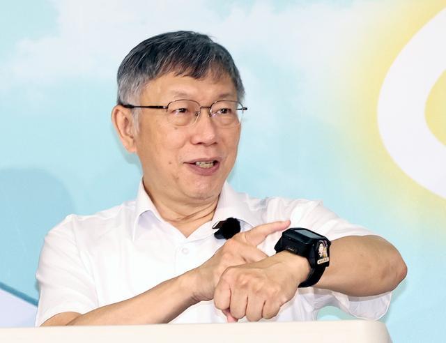 蒋万安启动全台辅选，柯文哲：沈伯洋弱到蒋没有一点压力