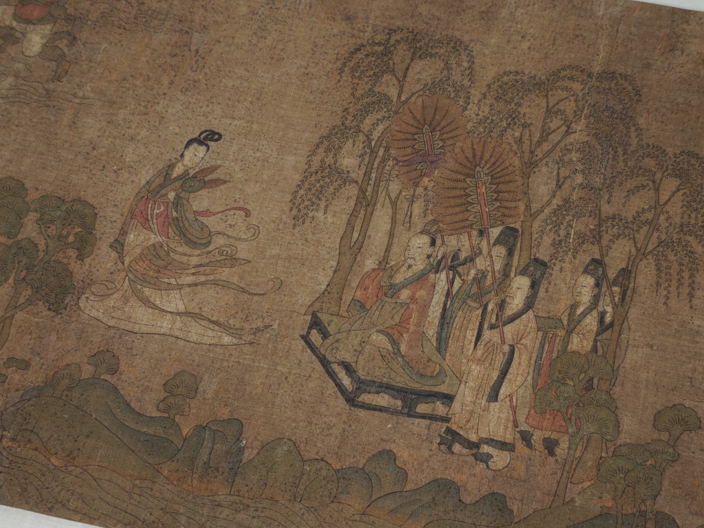 宋摹《洛神赋》展出现场